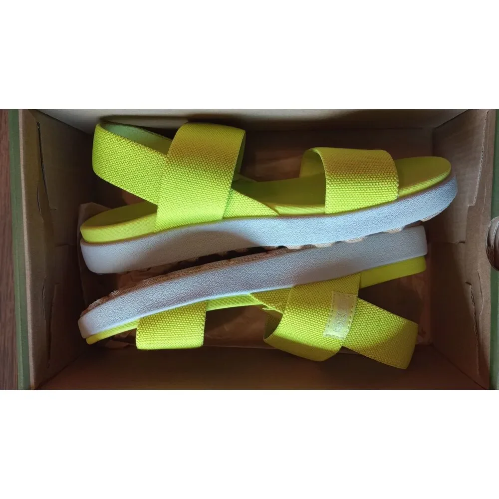 Sandals Keen Elle size 8 Evening Primrose Vapor Yellow Solid Backstrap summer